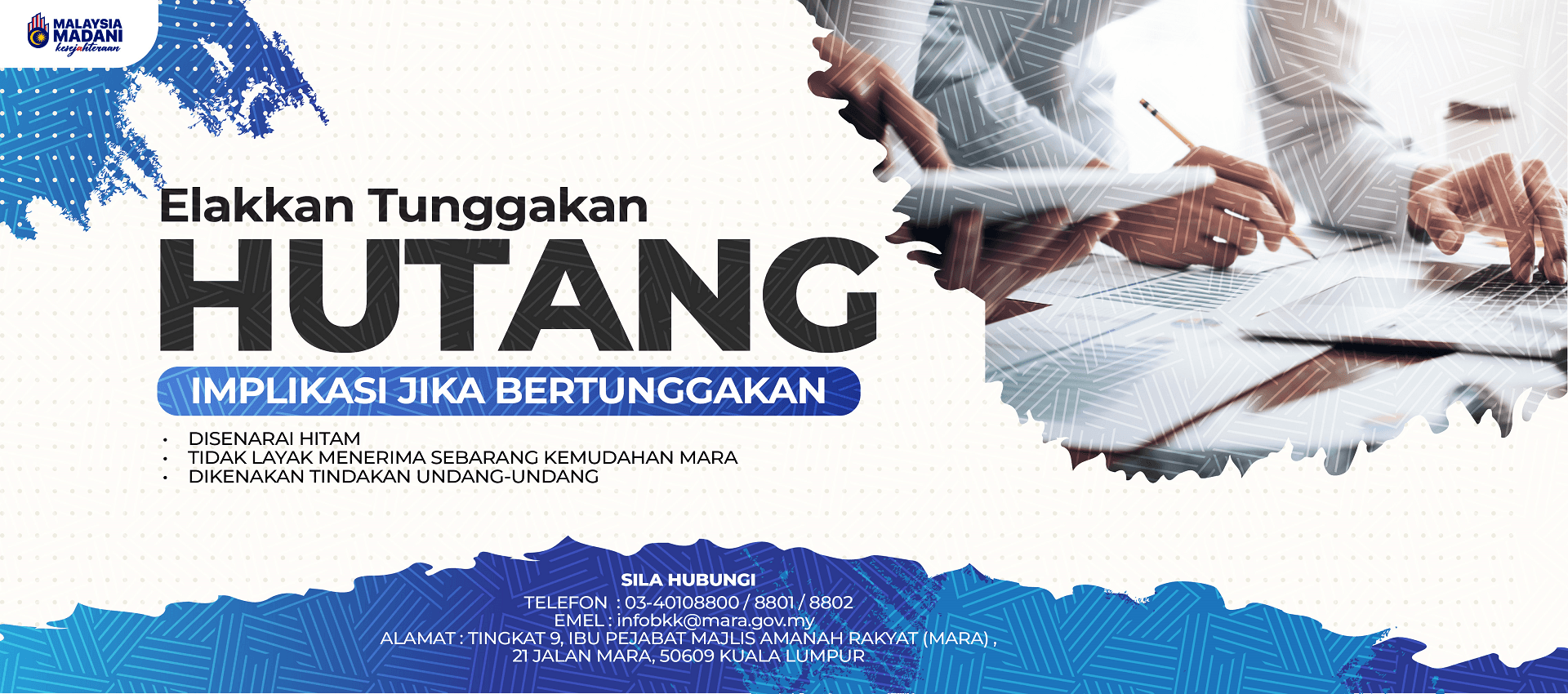 ELAKKAN TUNGGAKAN HUTANG