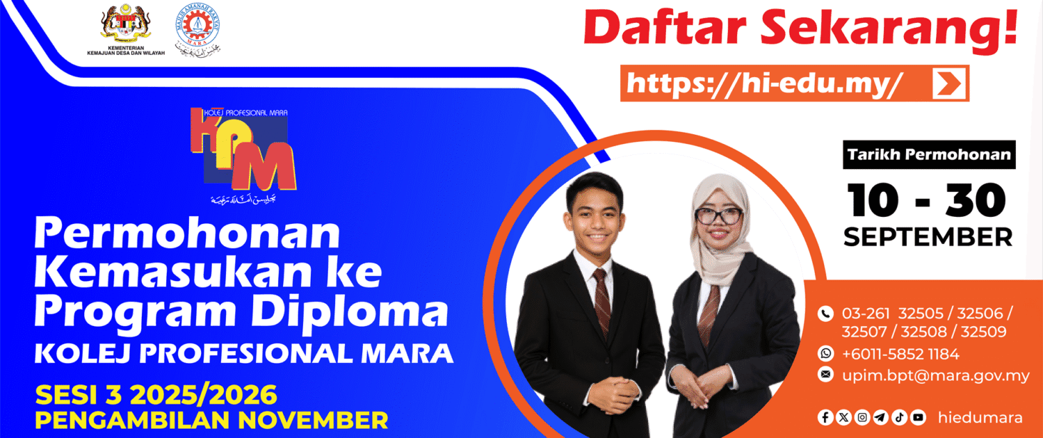 Permohonan Kemasukan Ke KPM BM Permohonan Kemasukan Ke KPM